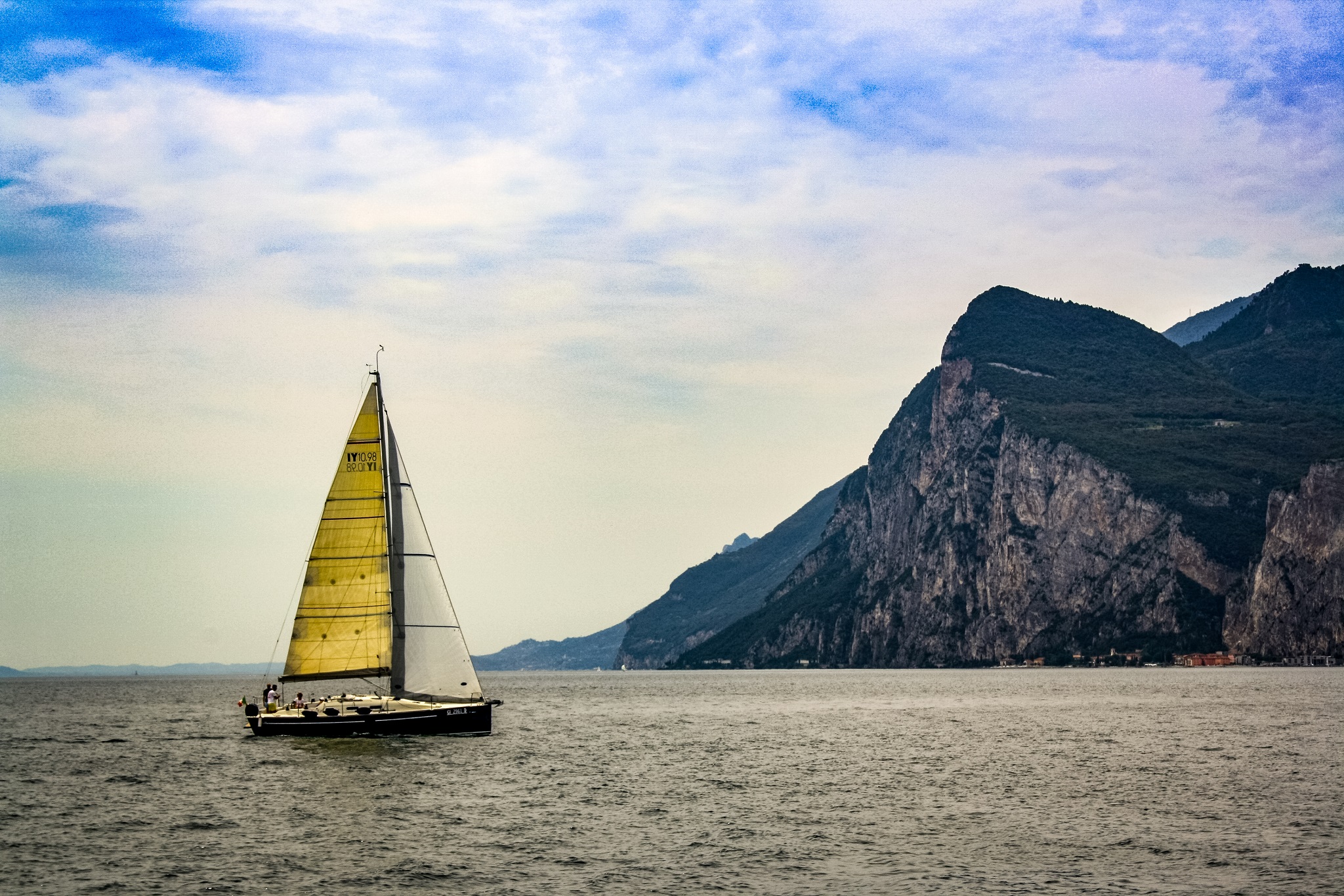 Sailing away